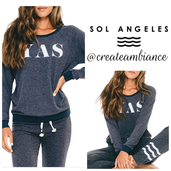 Sol Angeles "YAS" Sweatshirt - Picture 1 of 6